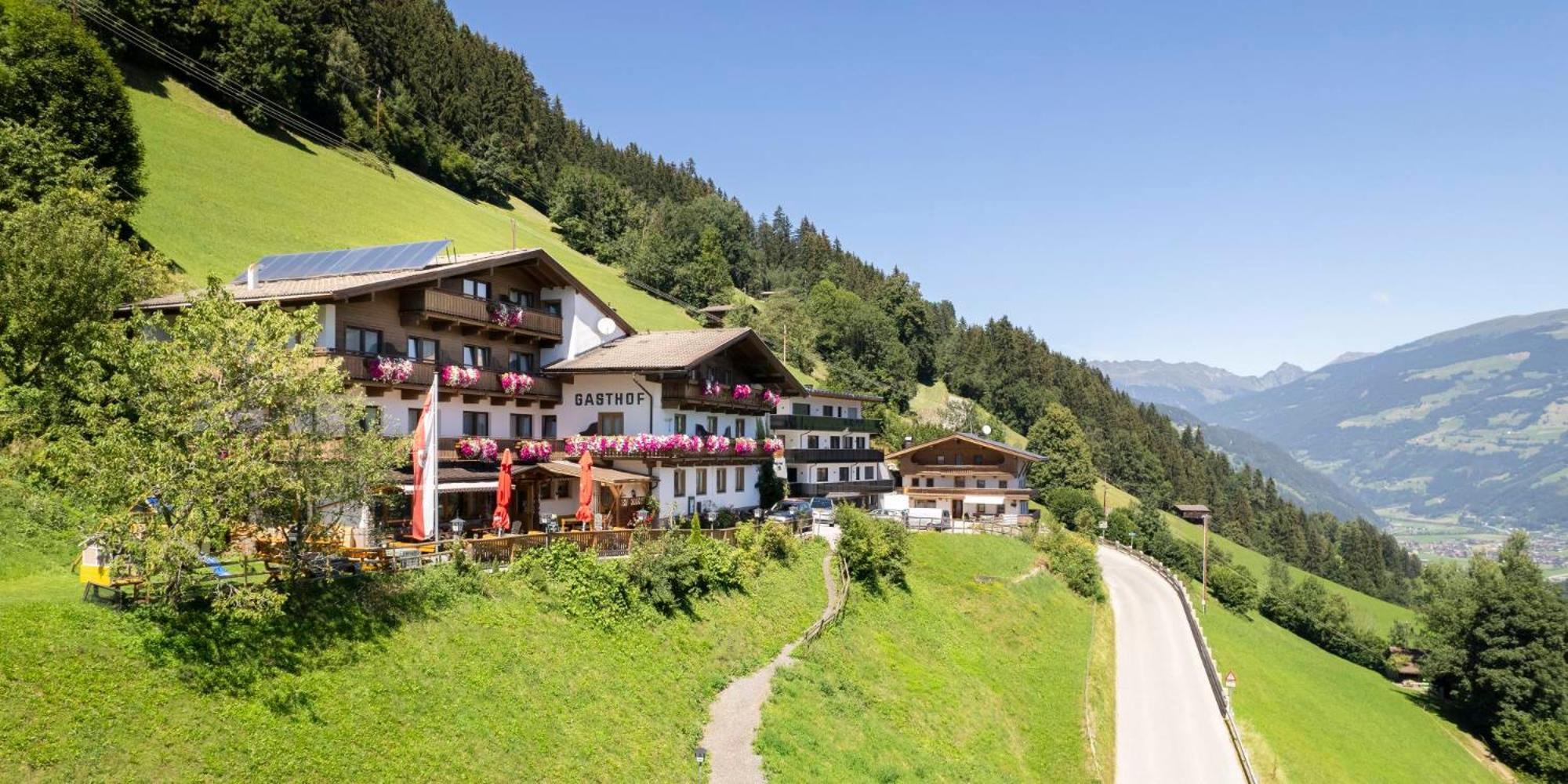 Gasthof Pension Berghof Hippach Dış mekan fotoğraf